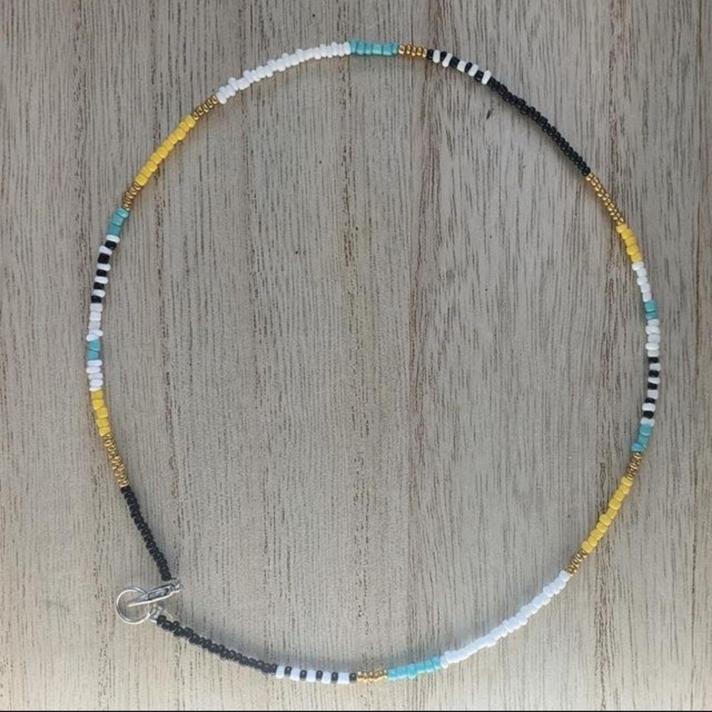 pogue seed bead VSCO choker necklace